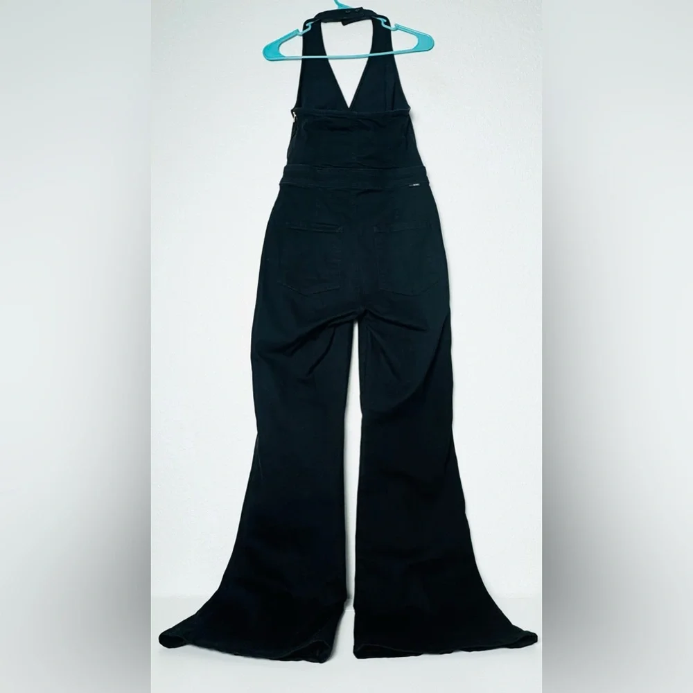 Mother The Halter Doozy Jumpsuit Black 26 Not Guilty EXCELLENT - Picture 8 of 16